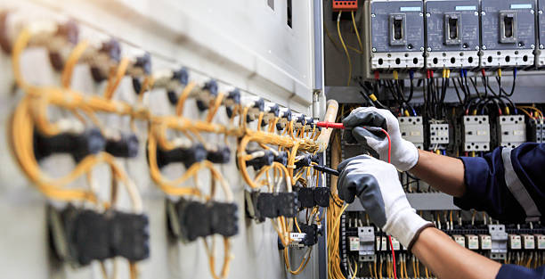 Professional Electrician technician working in Winder, GA